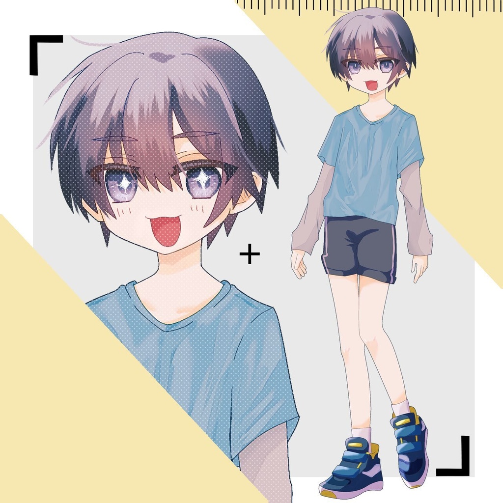 立ち絵素材01_少年