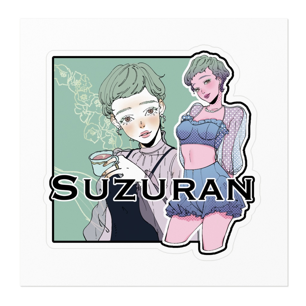 【ステッカー】 鈴蘭