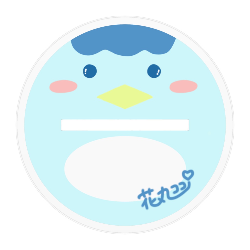 花丸ココ特製台座付きアクリルスタンド