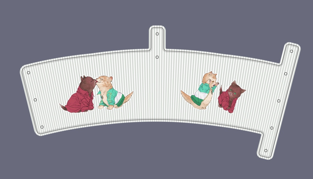 【受注受付9/10迄】にゃんにゃ莇九ドリンクホルダー