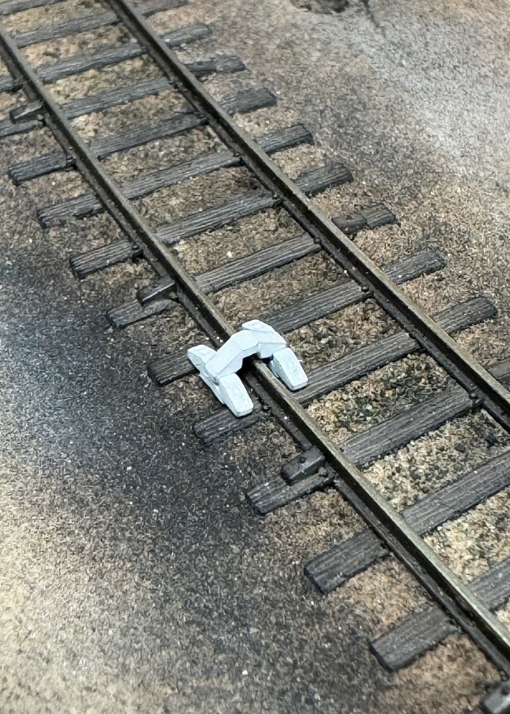 Nゲージ用 車止め(木製)の3Dプリント版 5個セット