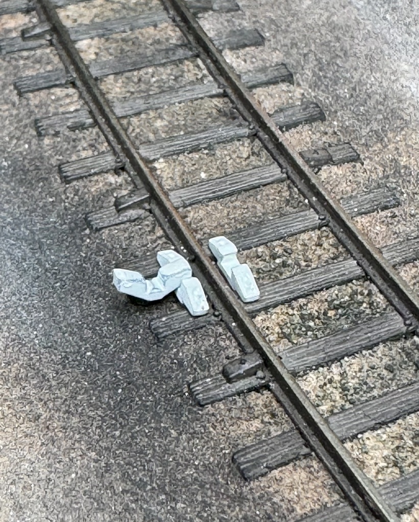 Nゲージ用 車止め(木製)の3Dプリント版 5個セット