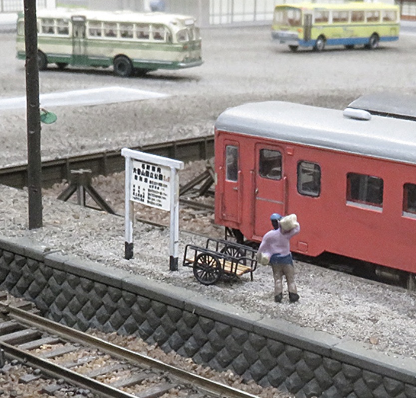 Nゲージサイズのリアカーの3Dプリント製品(2台セット)