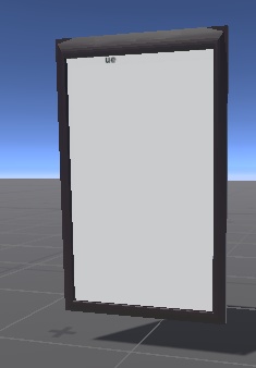 シンプルな額縁【無料】【VRC想定】