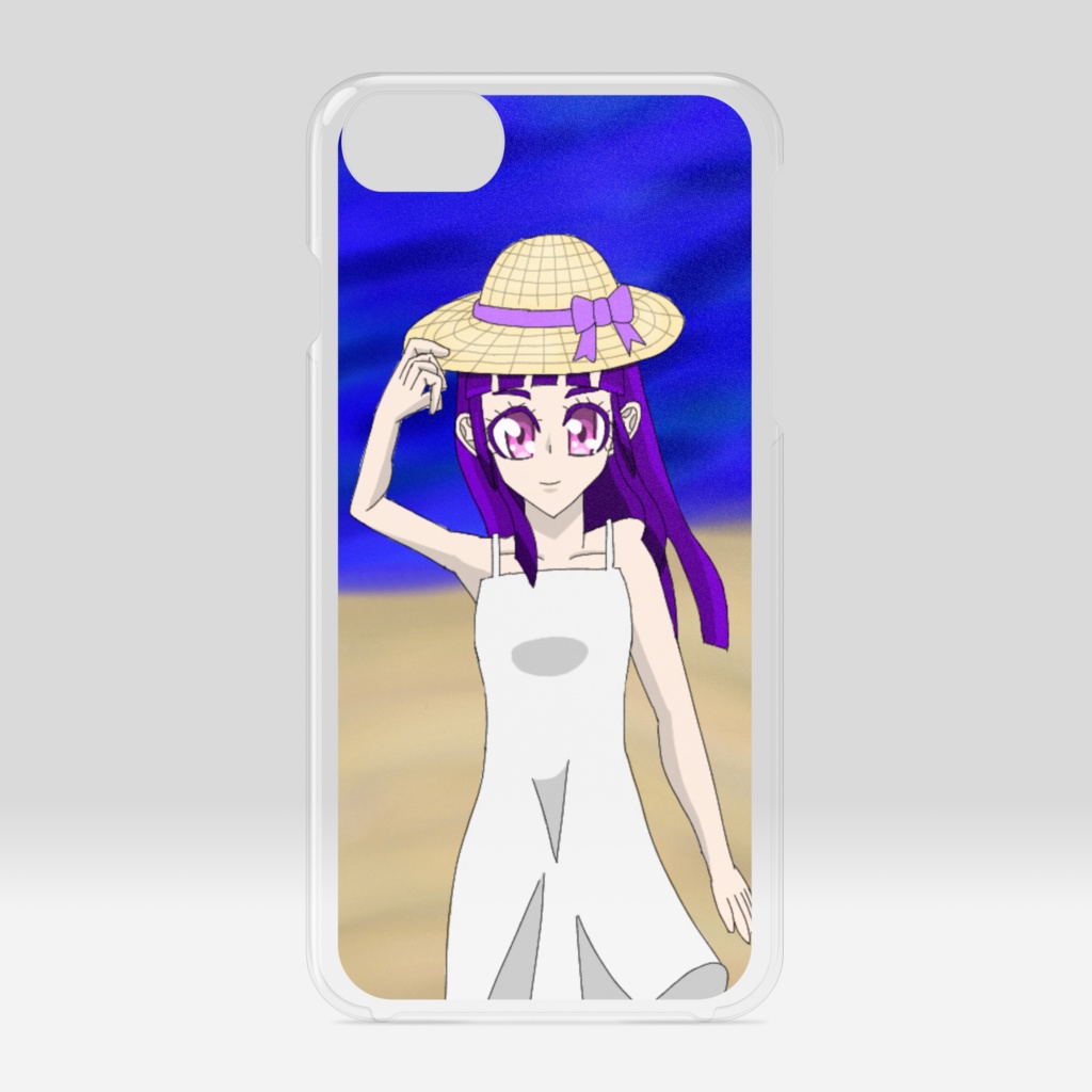 海とリコ。クリアスマホカバー