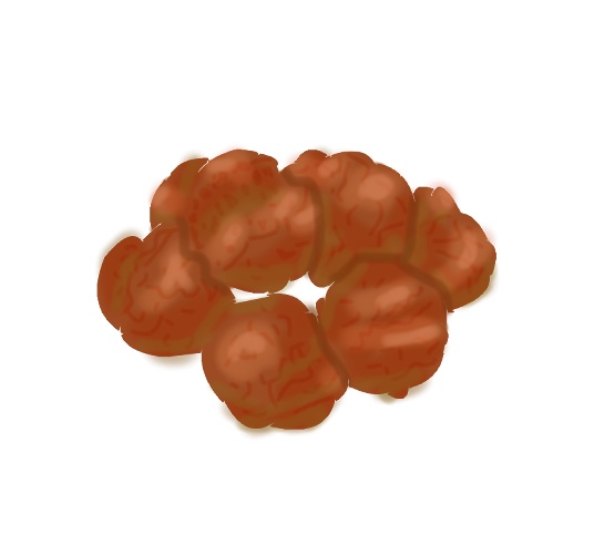 ドーナツ缶バッジ