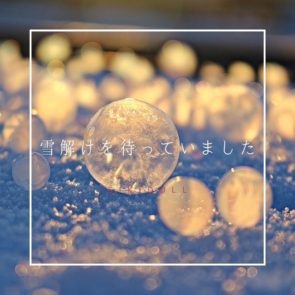 雪解けを待っていました
