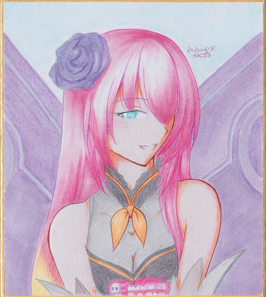 色紙３（レーシングルカ２０１７Ｖｅｒ．）