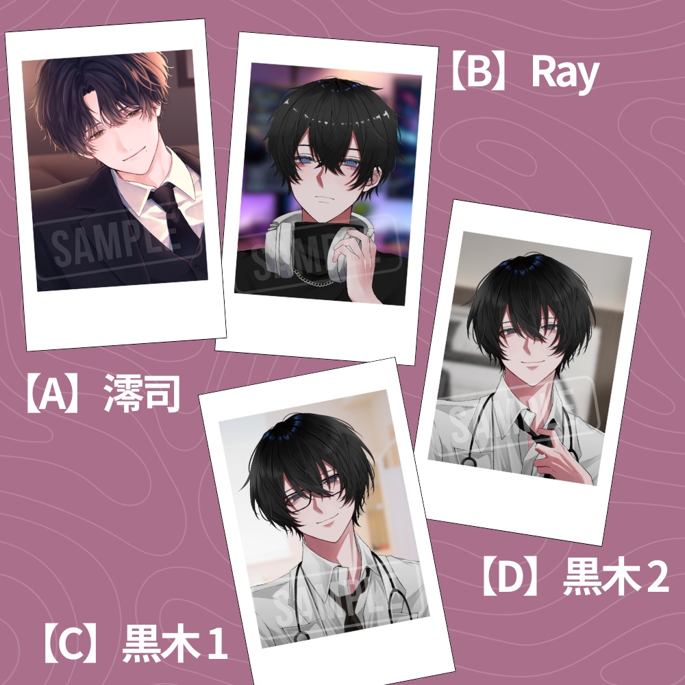 インスタントフォト風カード