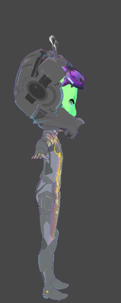 【オリジナル3Dモデル】 Mr Alien (Free try-out 無料トライアル)