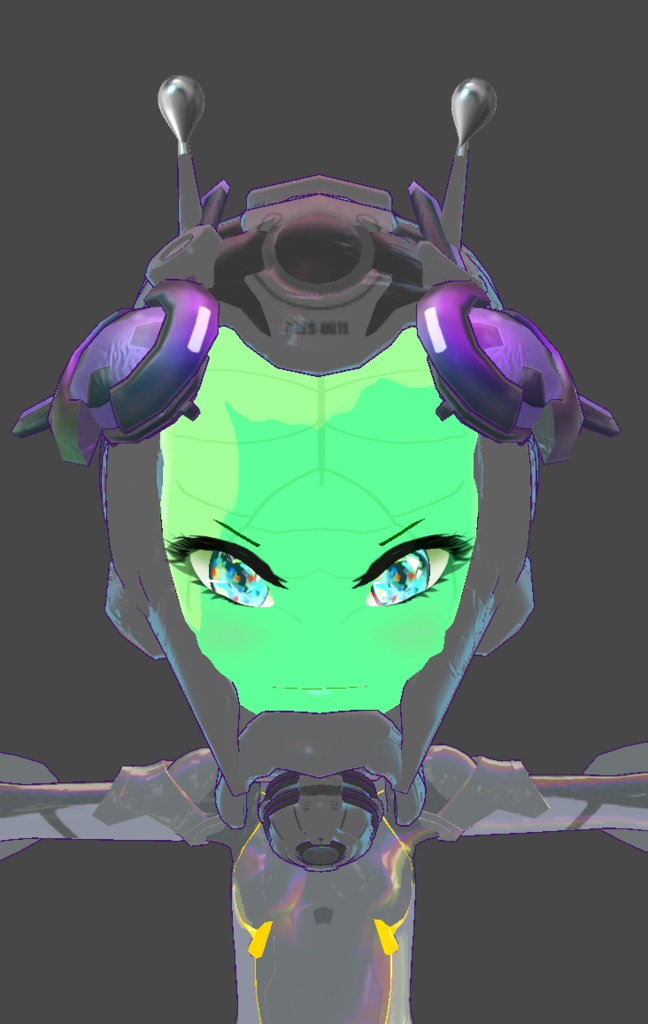 【オリジナル3Dモデル】 Mr Alien (Free try-out 無料トライアル)