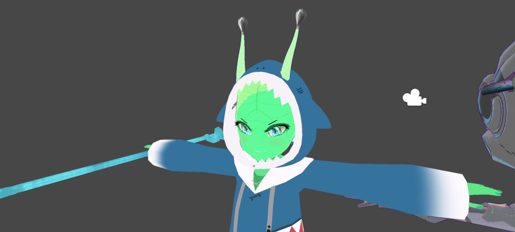 【オリジナル3Dモデル】 Mr Alien (Free try-out 無料トライアル)