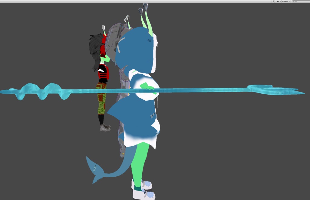 【オリジナル3Dモデル】 Mr Alien (Free try-out 無料トライアル)