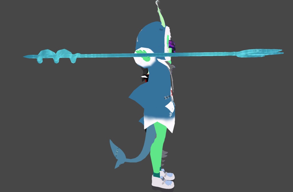 【オリジナル3Dモデル】 Mr Alien (Free try-out 無料トライアル)