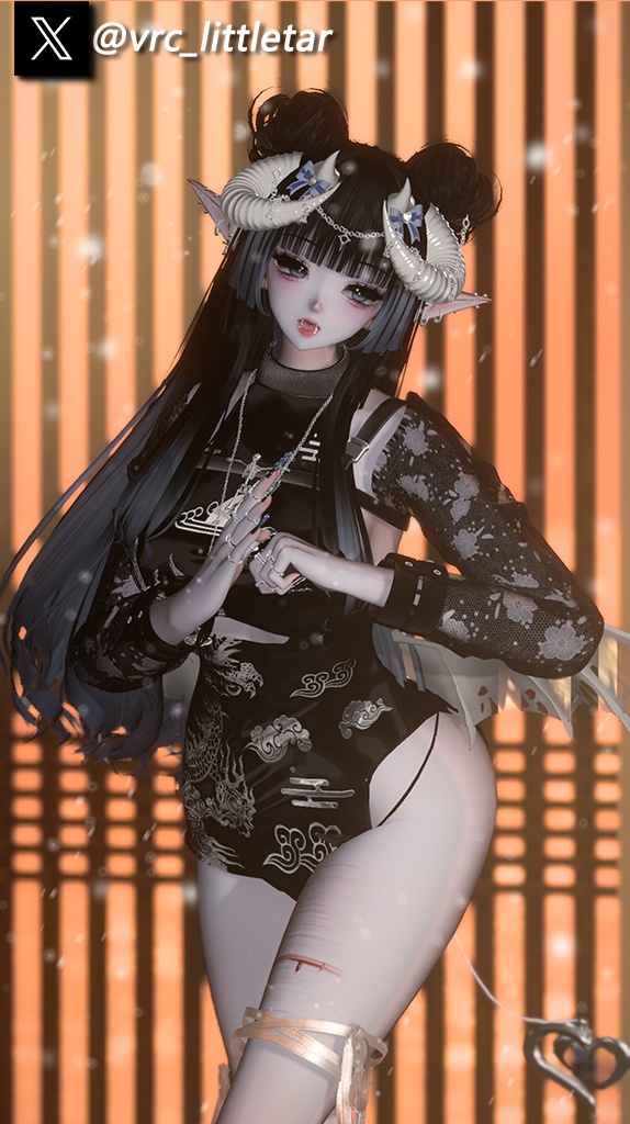 ꕥQIPAOꕥ🌆【8アバター対応】ꕥ【𝗠𝗶𝗱𝗻𝗶𝗴𝗵𝘁 𝗟𝗮𝗱𝘆】