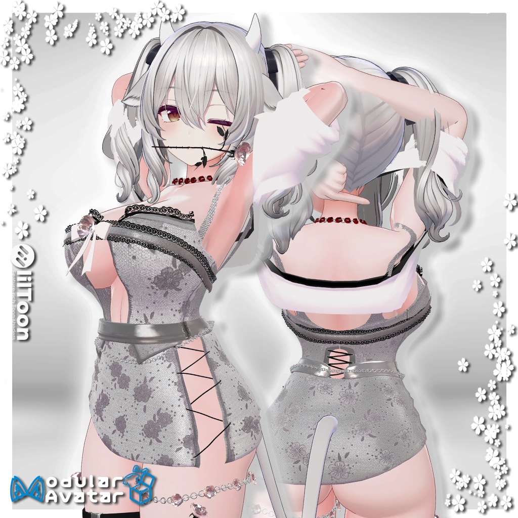 7アバター対応【𝐑𝐨𝐬𝐞 𝐁𝐞𝐥𝐨𝐧𝐠𝐬𝐢𝐞】-【ギミック】 🖤【ハロウィンセール】 Halloween Sale 30–40% Off ✦ Limited Time Only