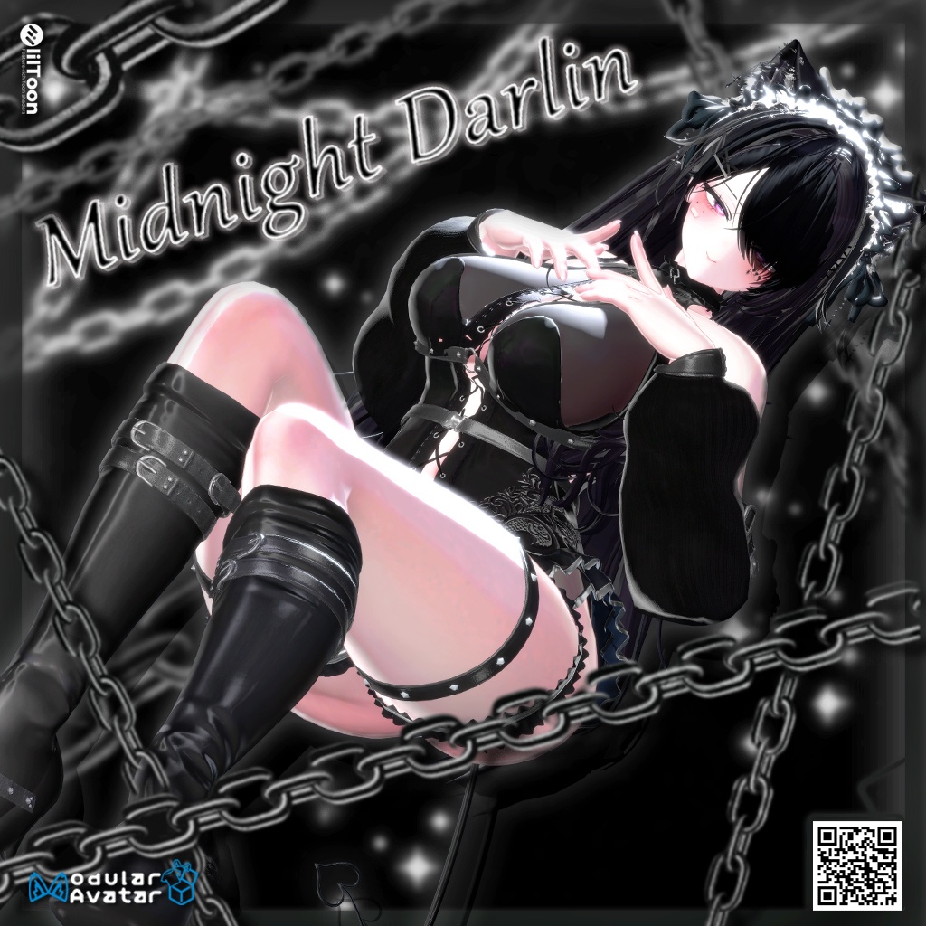 【12アバター対応】🖤【੭𝗠𝗶𝗱𝗻𝗶𝗴𝗵𝘁 𝗗𝗮𝗿𝗹𝗶𝗻੭】🖤 【フォロワー感謝セール！】