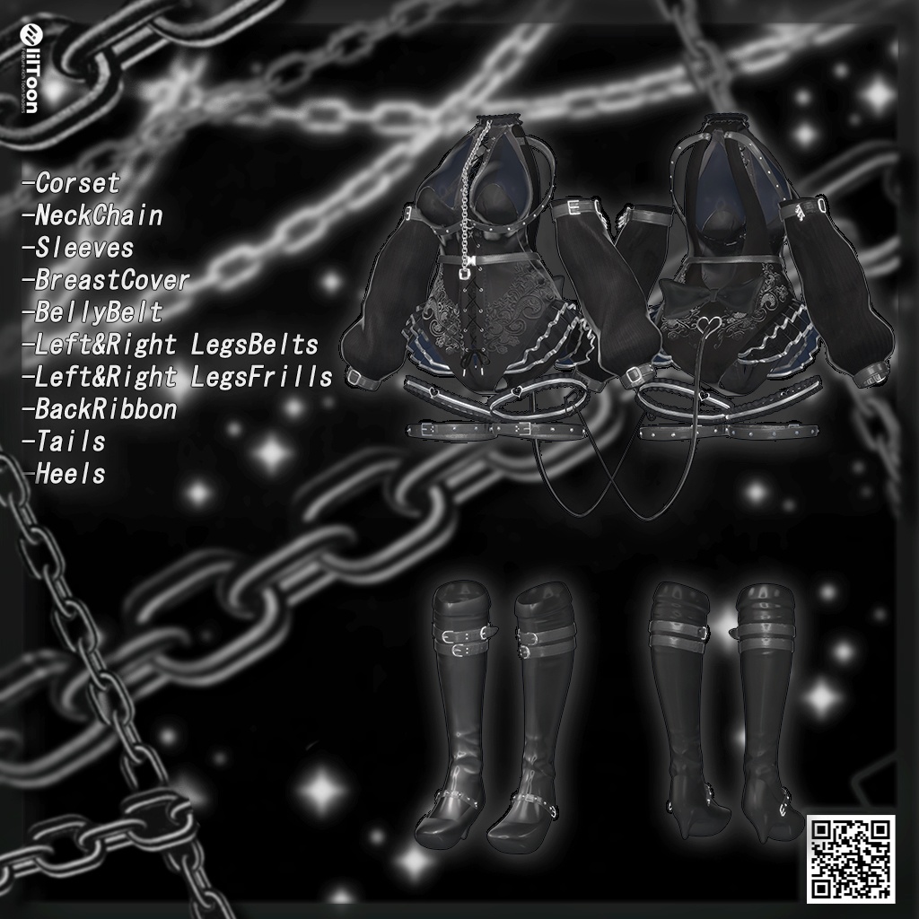 【12アバター対応】🖤【੭𝗠𝗶𝗱𝗻𝗶𝗴𝗵𝘁 𝗗𝗮𝗿𝗹𝗶𝗻੭】🖤 【ハロウィンセール】 Halloween Sale 30–40% Off ✦ Limited Time Only