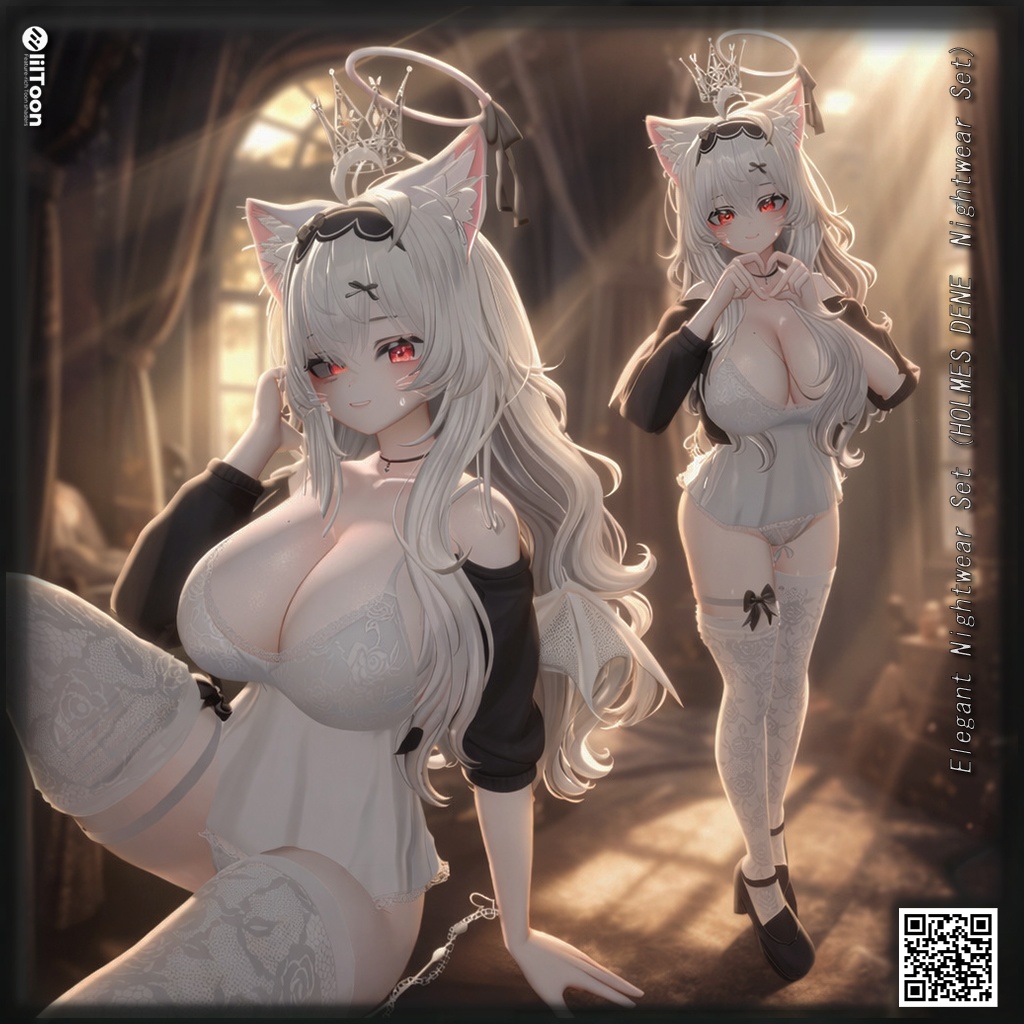 【PB】【 販売】 𝗛𝗼𝗹𝗺𝗲𝘀 𝗗𝗲𝗻𝗲 【VRChat - 向け】 【9アバター対応】
