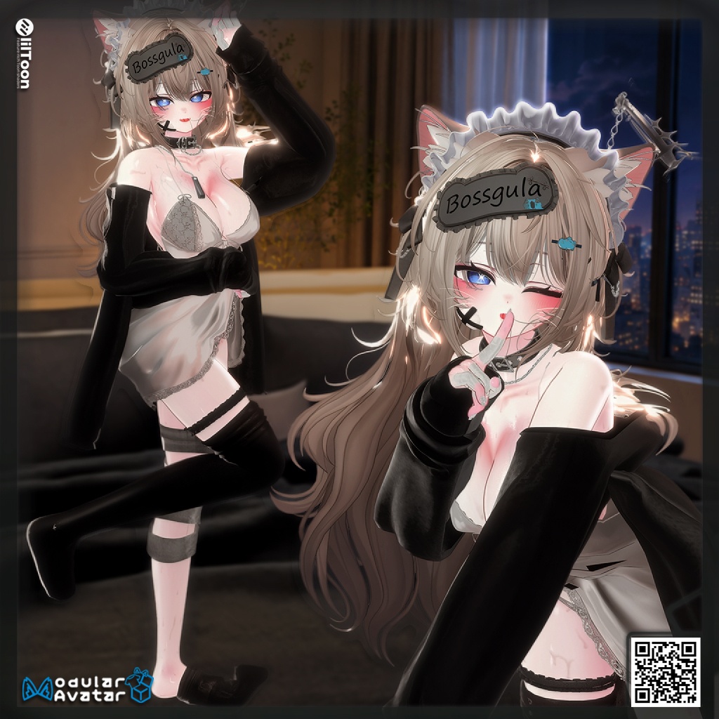 🌃【 PB-Gimmick 】🌙｜Honey Mooney｜👗（18アバター対応） 缩略图 8
