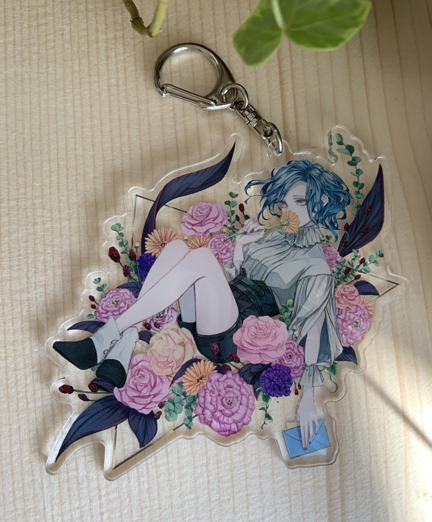 花少女 アクリルキーホルダー