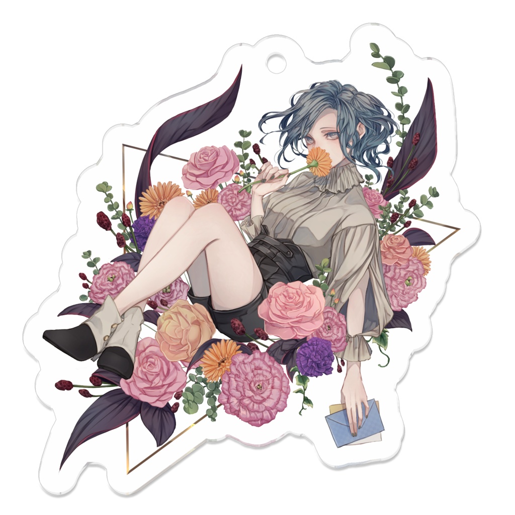花少女　アクリルキーホルダー