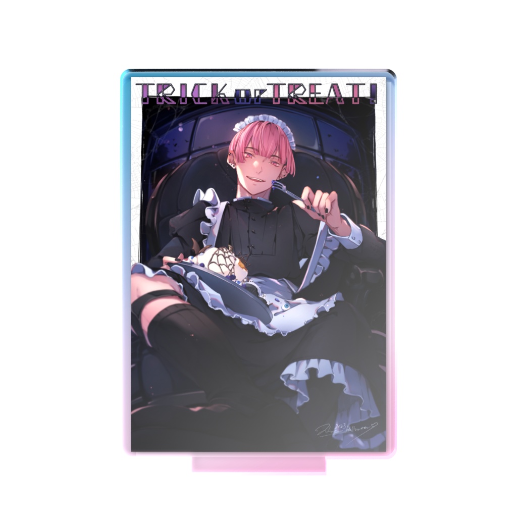 【ハロウィン】少年メイド2023 オーロラアクスタ