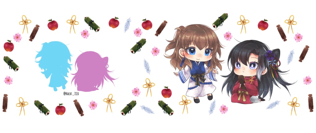 稗田阿礼&長屋王マグカップセット