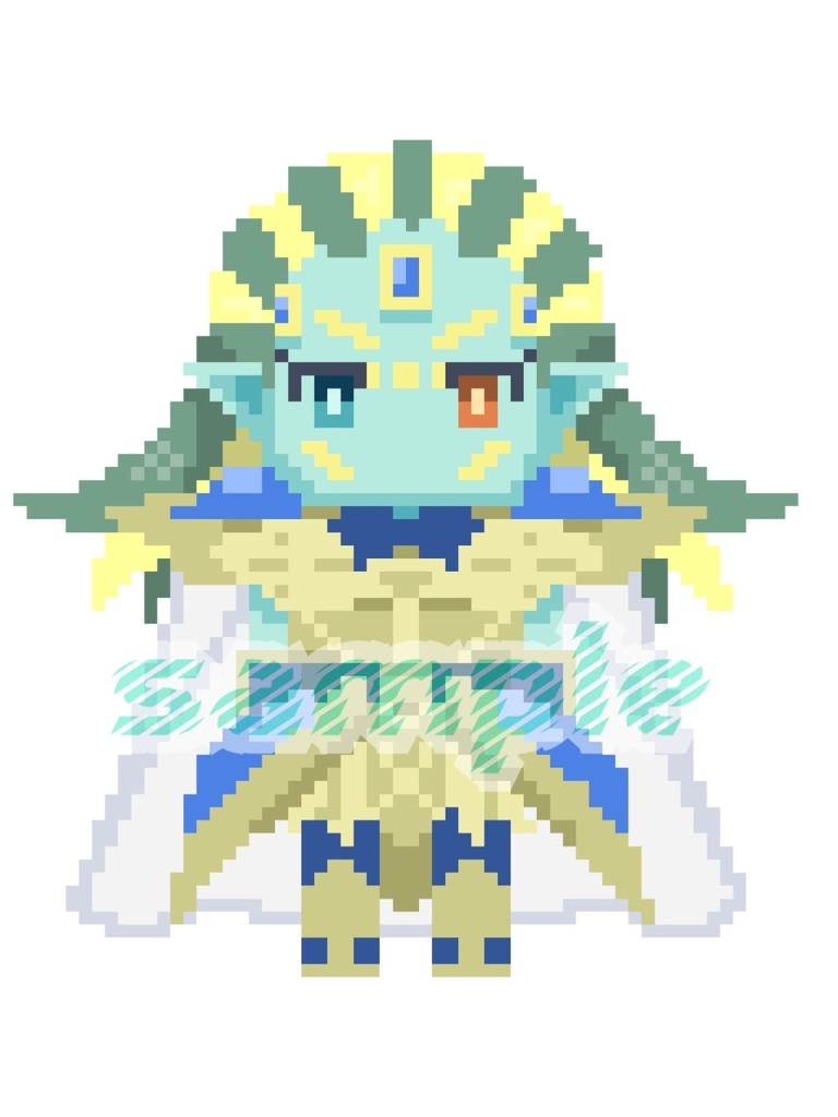 ドット絵アクリルキーホルダー