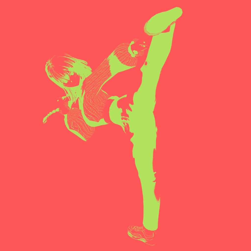 【VRoid】SFポーズ5種