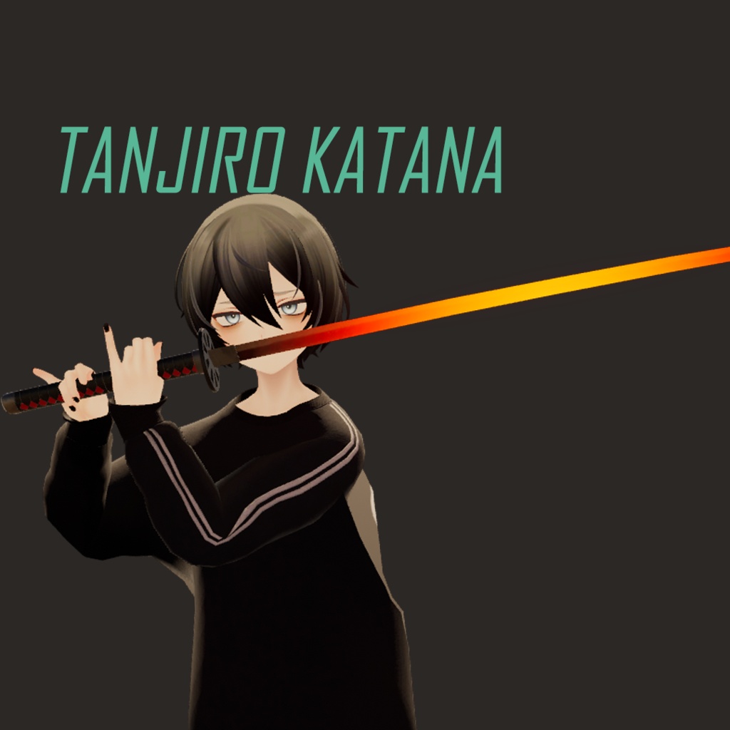 tanjiro's katana 