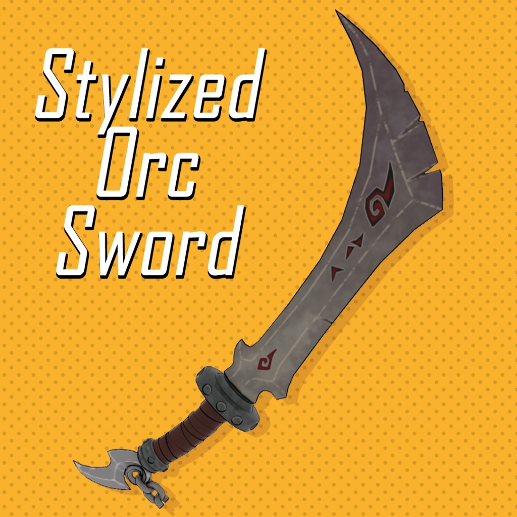 stylized sword
