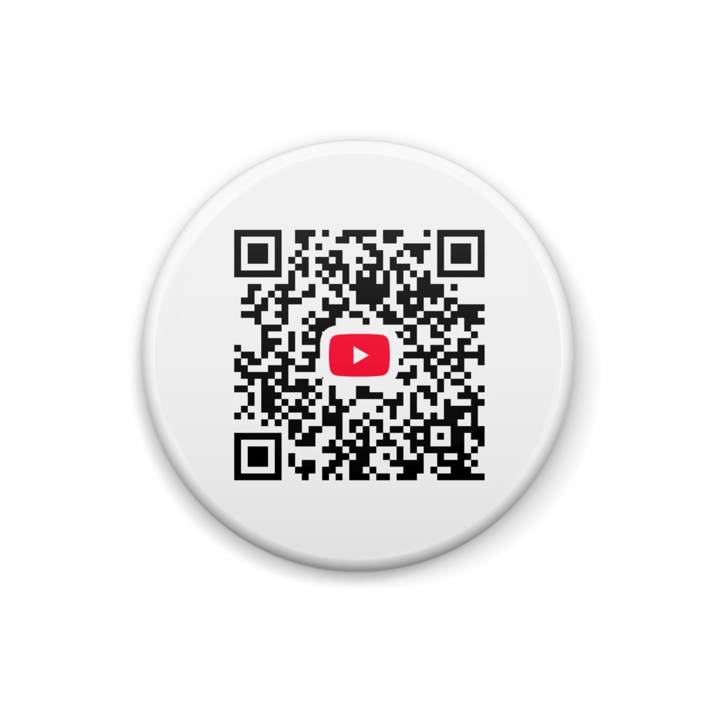 チャンネル宣伝缶バッジ