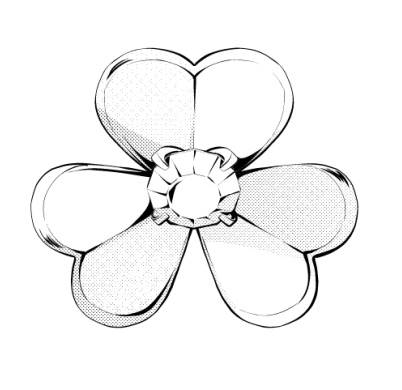 ネックレス　描き起こし　イラスト素材