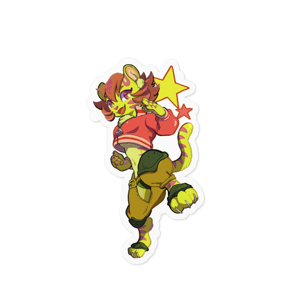 とらちゃんステッカー