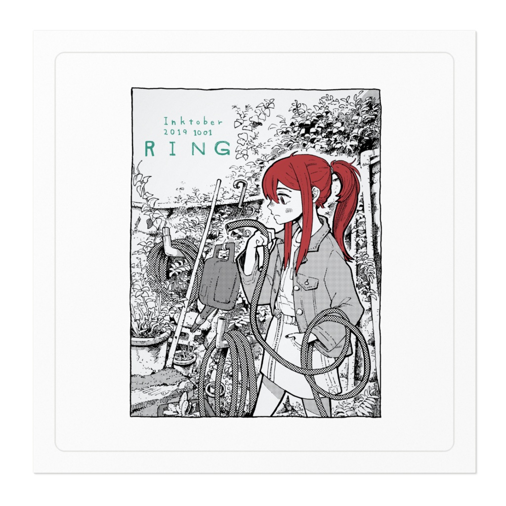 奈々の輪っかステッカー