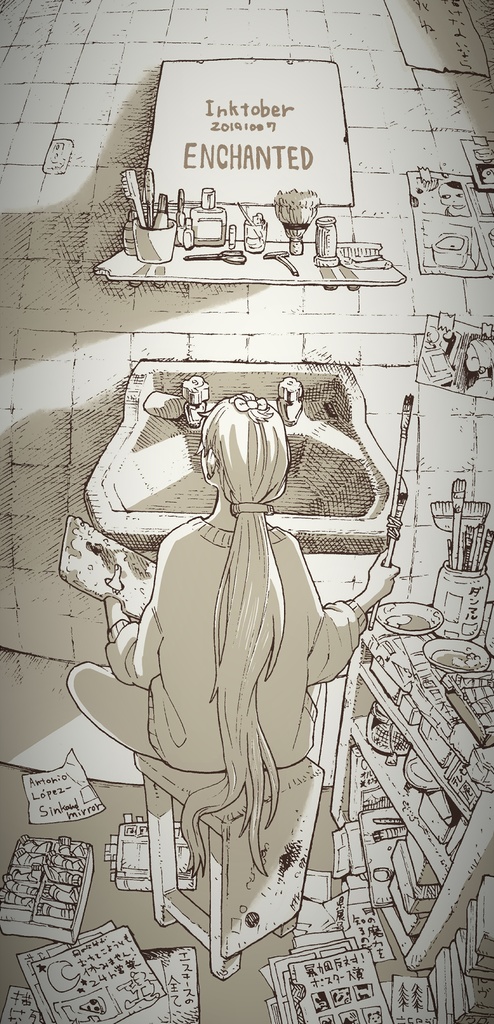 描けぬならスマホケース