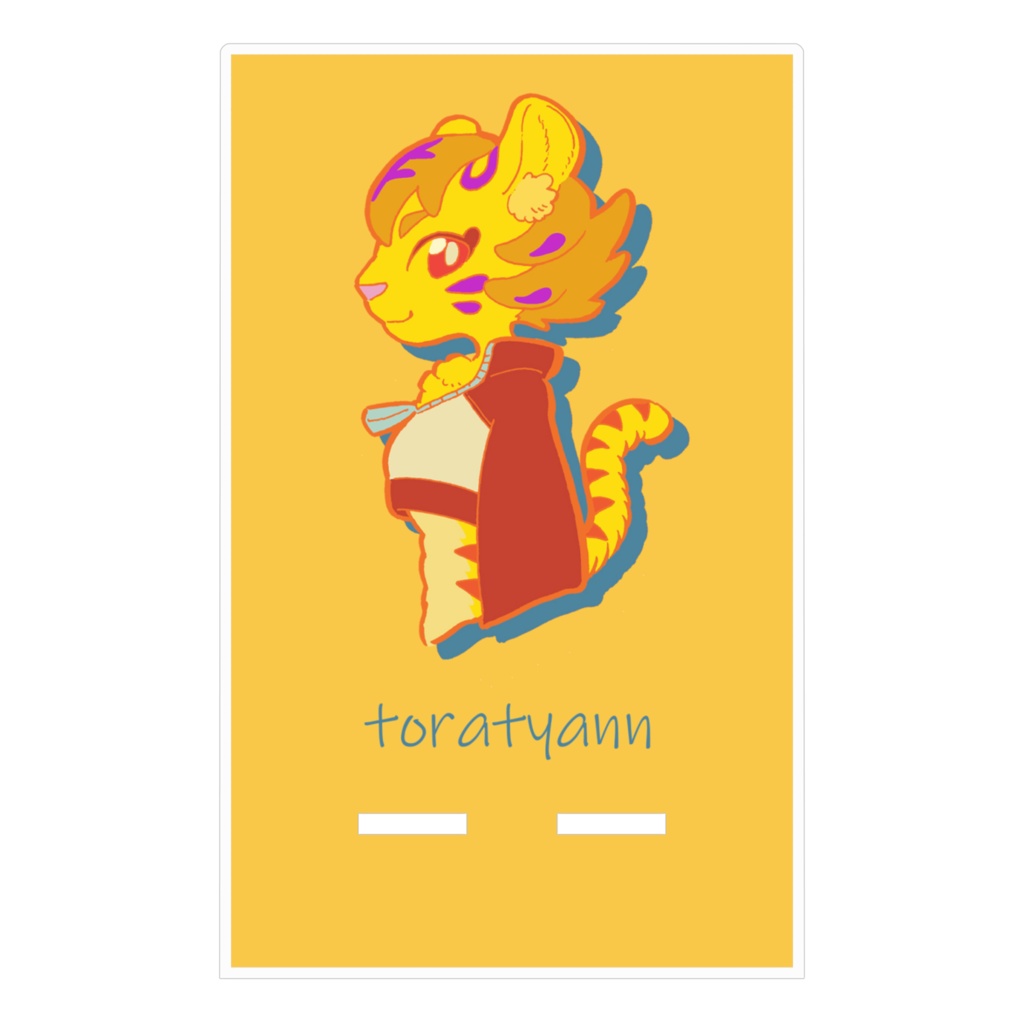 とらねずとりねこアクリルスマホスタンド