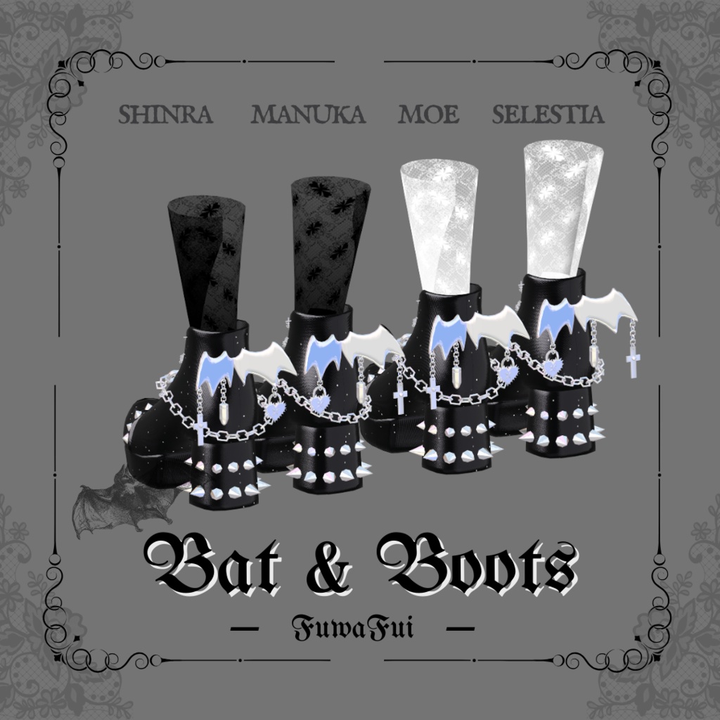 「Bat&Boots」4アバター対応 (PB)