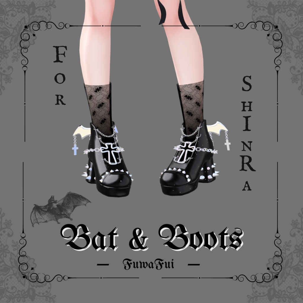 「Bat&Boots」4アバター対応 (PB)