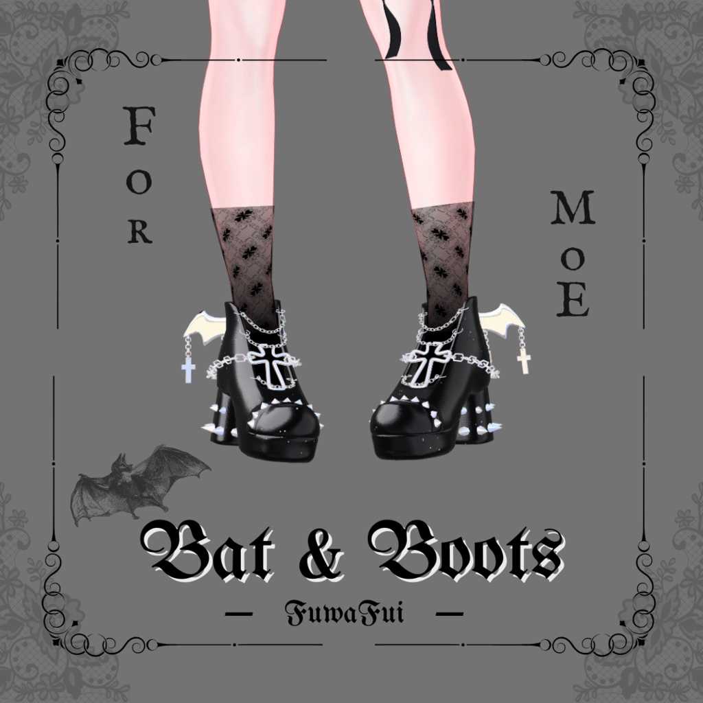 「Bat&Boots」4アバター対応 (PB)