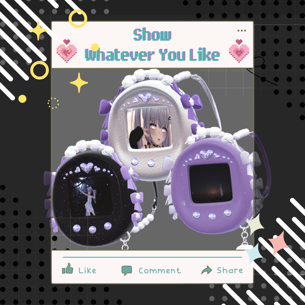 【♥TamagochiBag♥】5アバター対応 (PB)