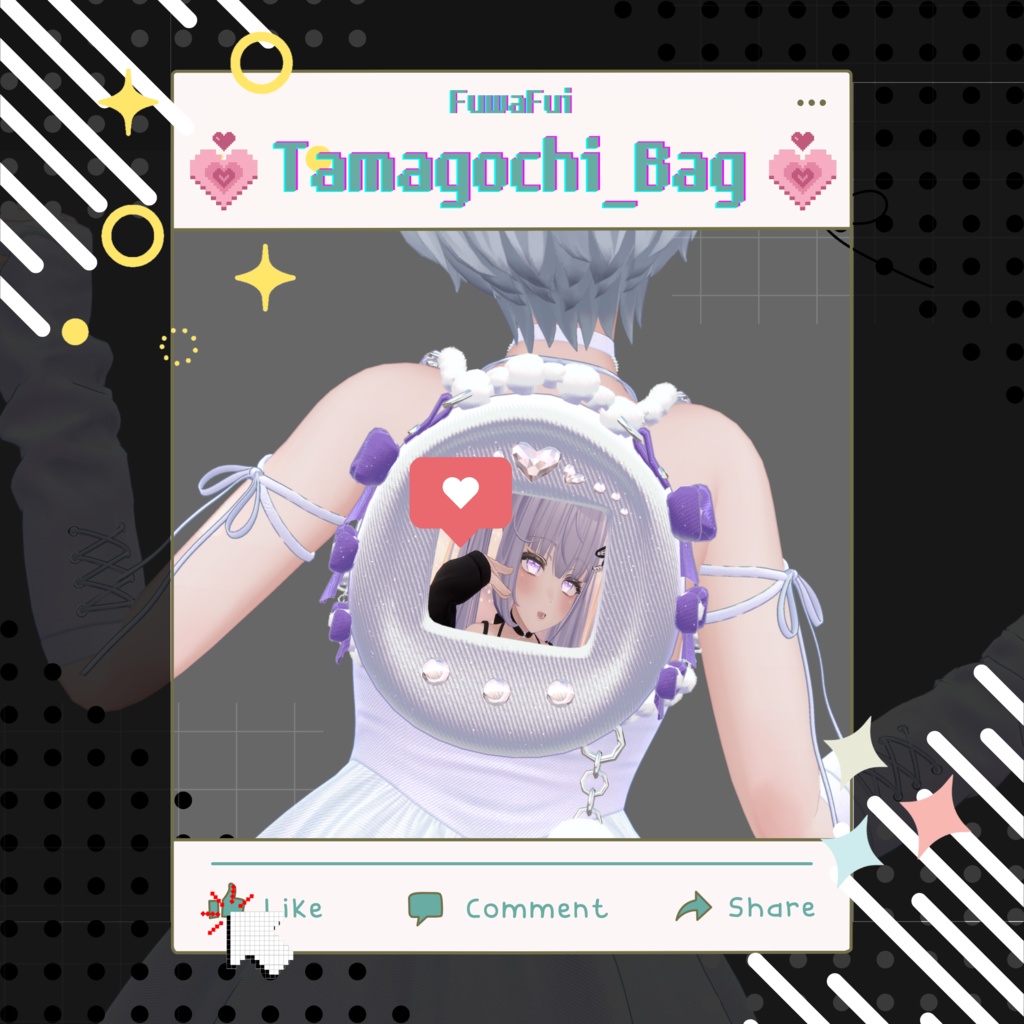 【♥TamagochiBag♥】5アバター対応 (PB)