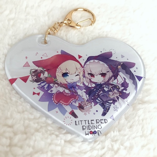 やわらかハートチャーム