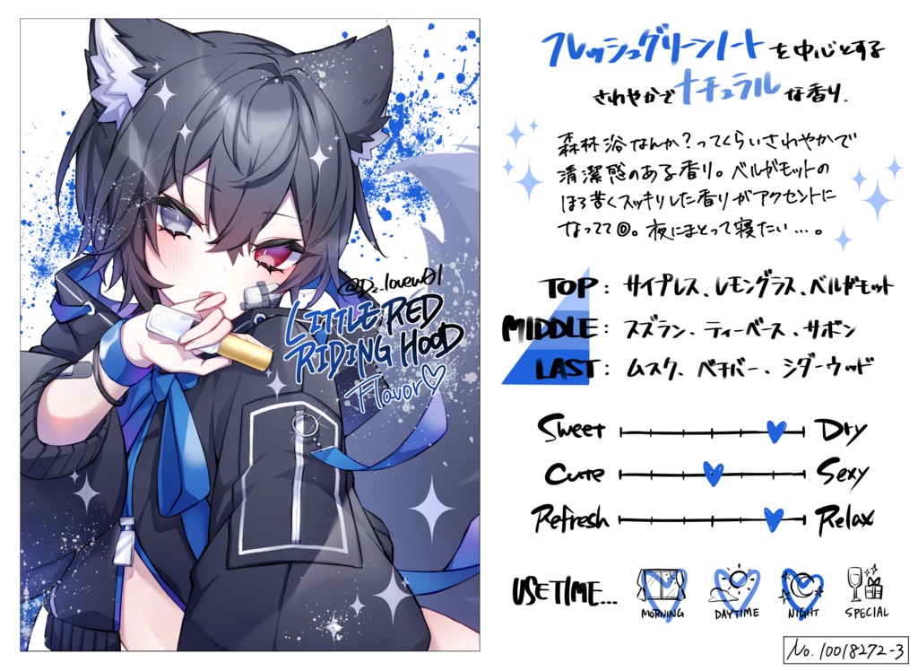 【童話創作】オリジナルフレグランス