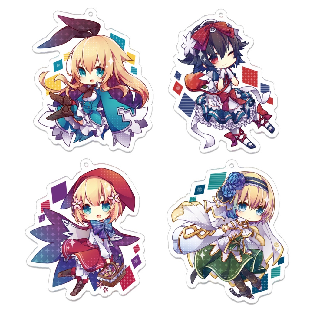 アクリルキーホルダー①