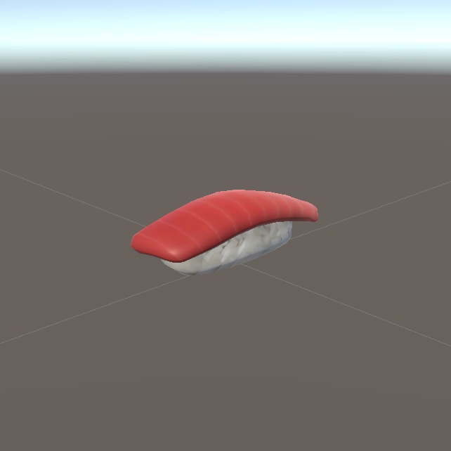寿司 3Dモデル