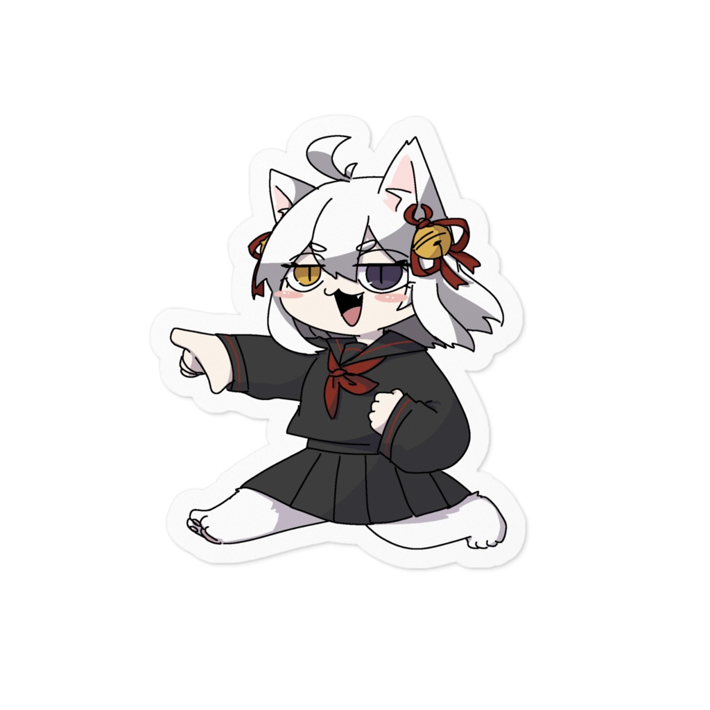 走るぜ！エルナちゃんステッカー