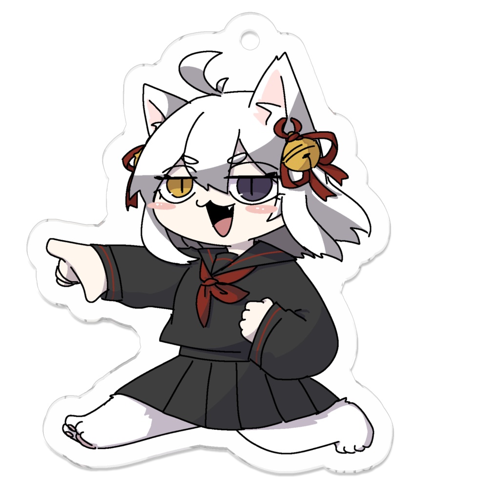 走るぜ！エルナちゃんアクリルキーホルダー