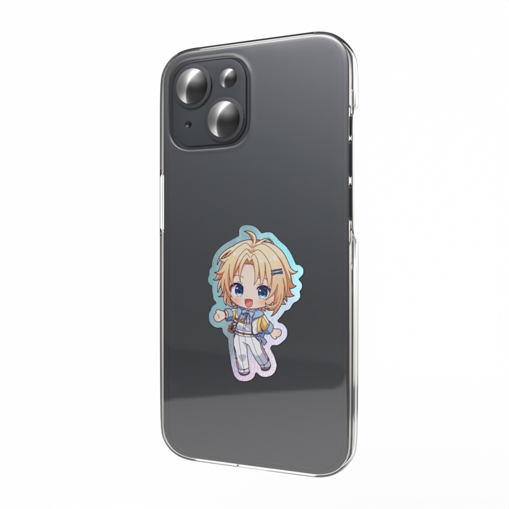 【煌良はる】オーロラスマホステッカー ver.1